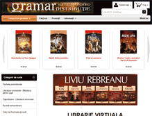 Tablet Screenshot of gramar.ro
